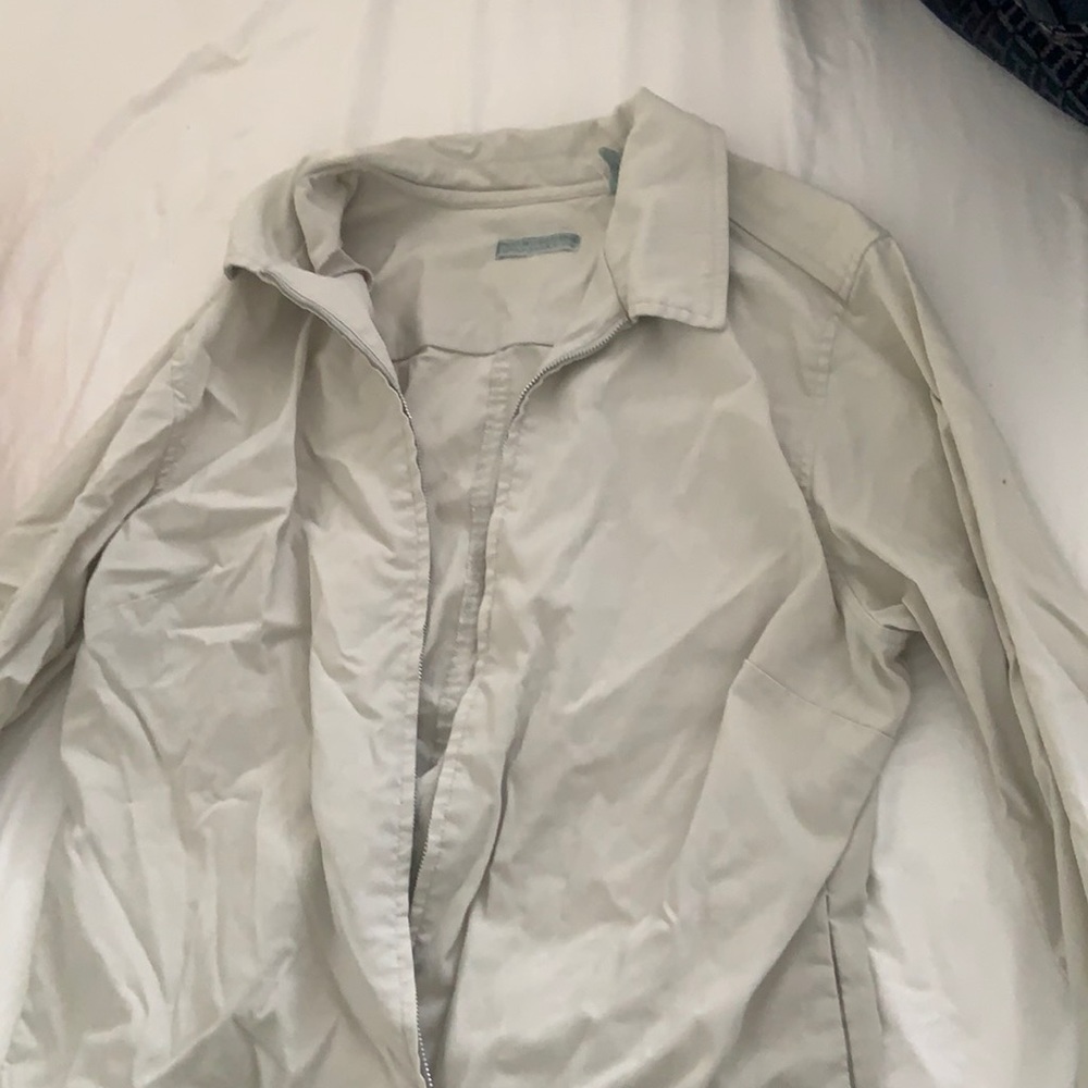 Thin beige jacket